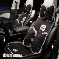 Lace Camellia Car Lumbar Pillow - Soft & Stylish | Wholesale & Custom Logo