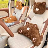 Cute Bear Car Seat Cushion - Soft & Comfortable | Wholesale & Custom Logo