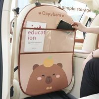 Capibara Car Seat Back Protector - Durable & Cute | Wholesale & Custom Logo