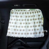Cute Bear Car Curtain - Soft & Breathable | Wholesale & Custom Logo