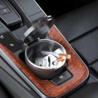 Mini Carbon Fiber Ashtray - Stylish & Durable | Wholesale & Custom