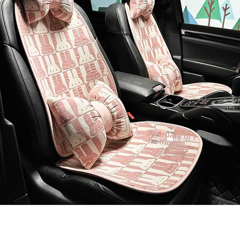Cute Cartoon Car Seat Cushion - Breathable Comfort | Wholesale & Custom Logo - Image 8