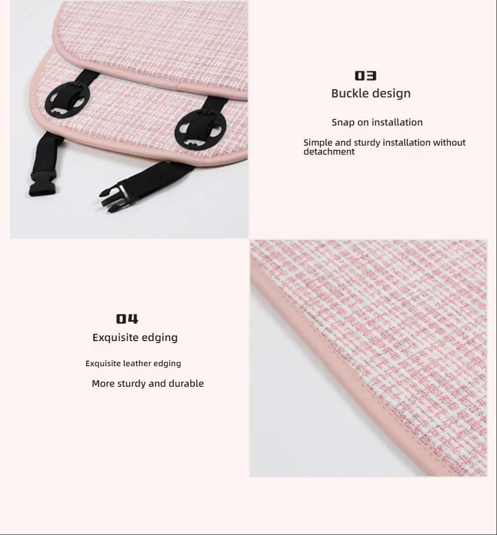 Cotton Linen Car Seat Cushion - Soft & Non-Slip | Wholesale & Custom Logo - Image 12