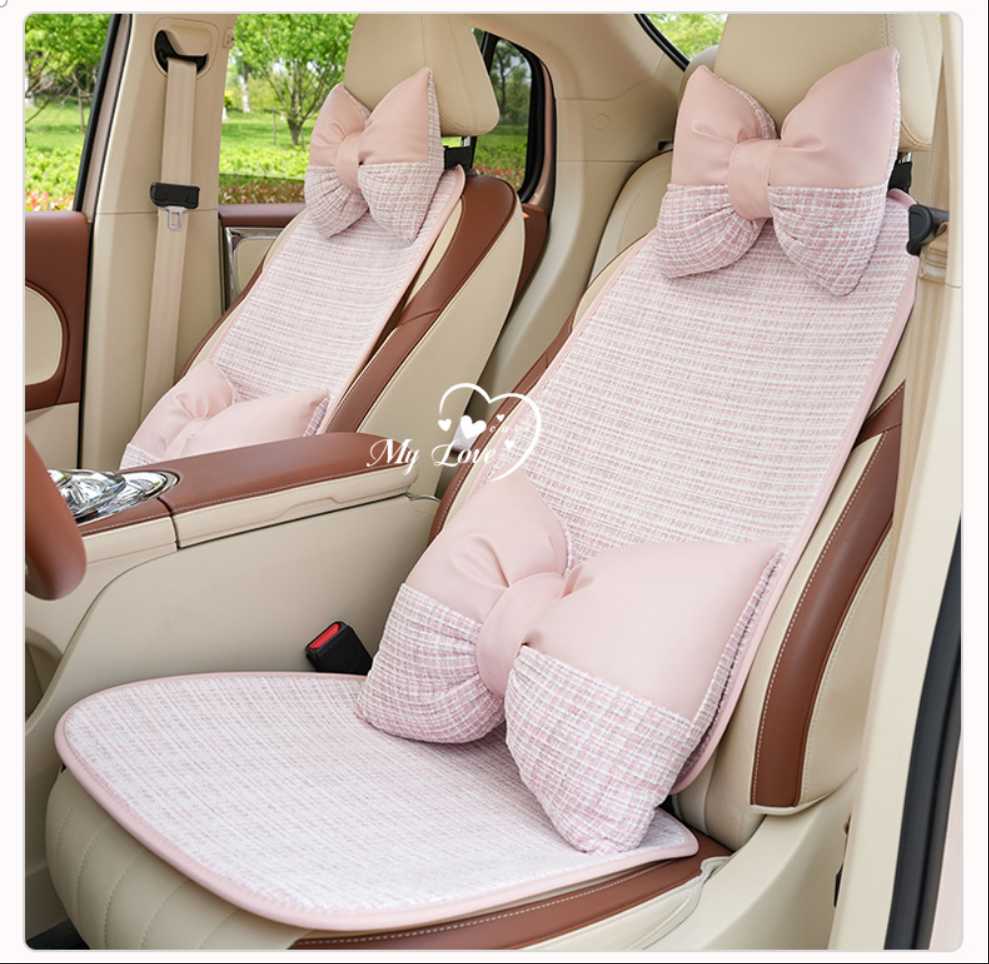 Cotton Linen Car Seat Cushion - Soft & Non-Slip | Wholesale & Custom Logo - Image 14