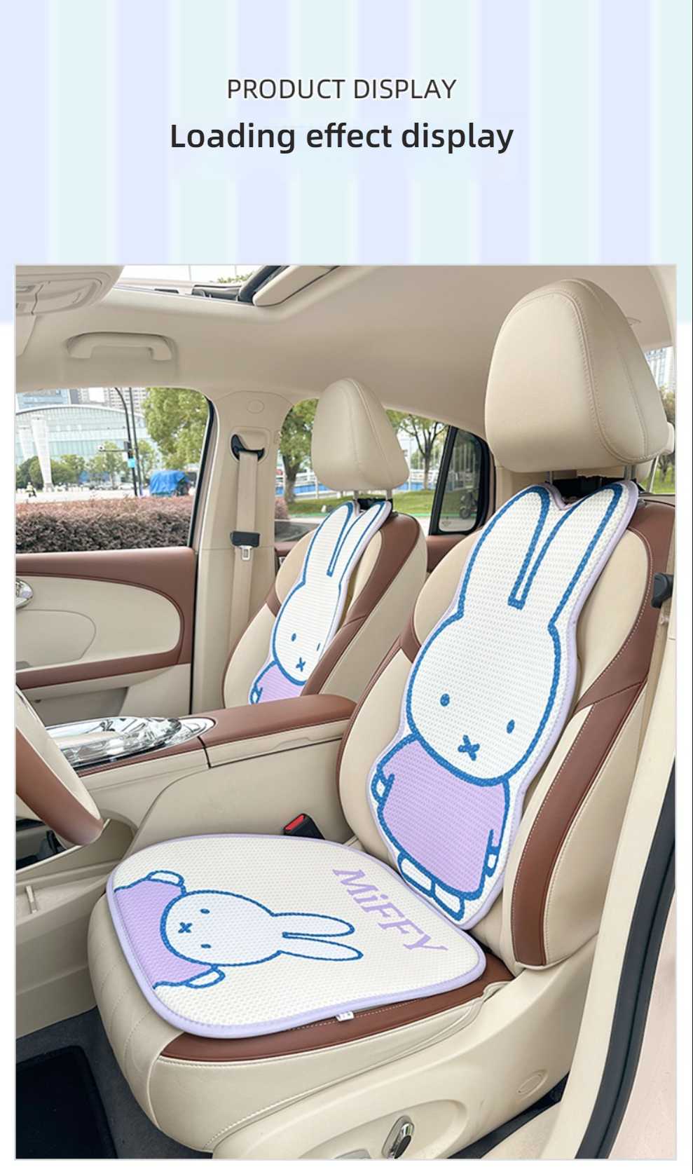 Adorable Miffy Car Seat Cushion - Breathable & Soft | Wholesale & Custom - Image 18