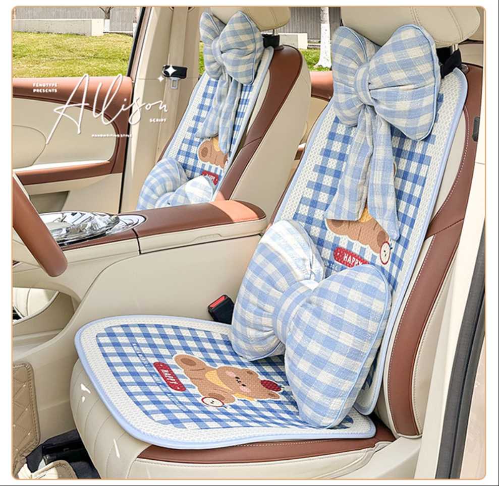 Cute Bear Car Seat Cushion - Soft & Breathable | Wholesale & Custom Logo - Image 13