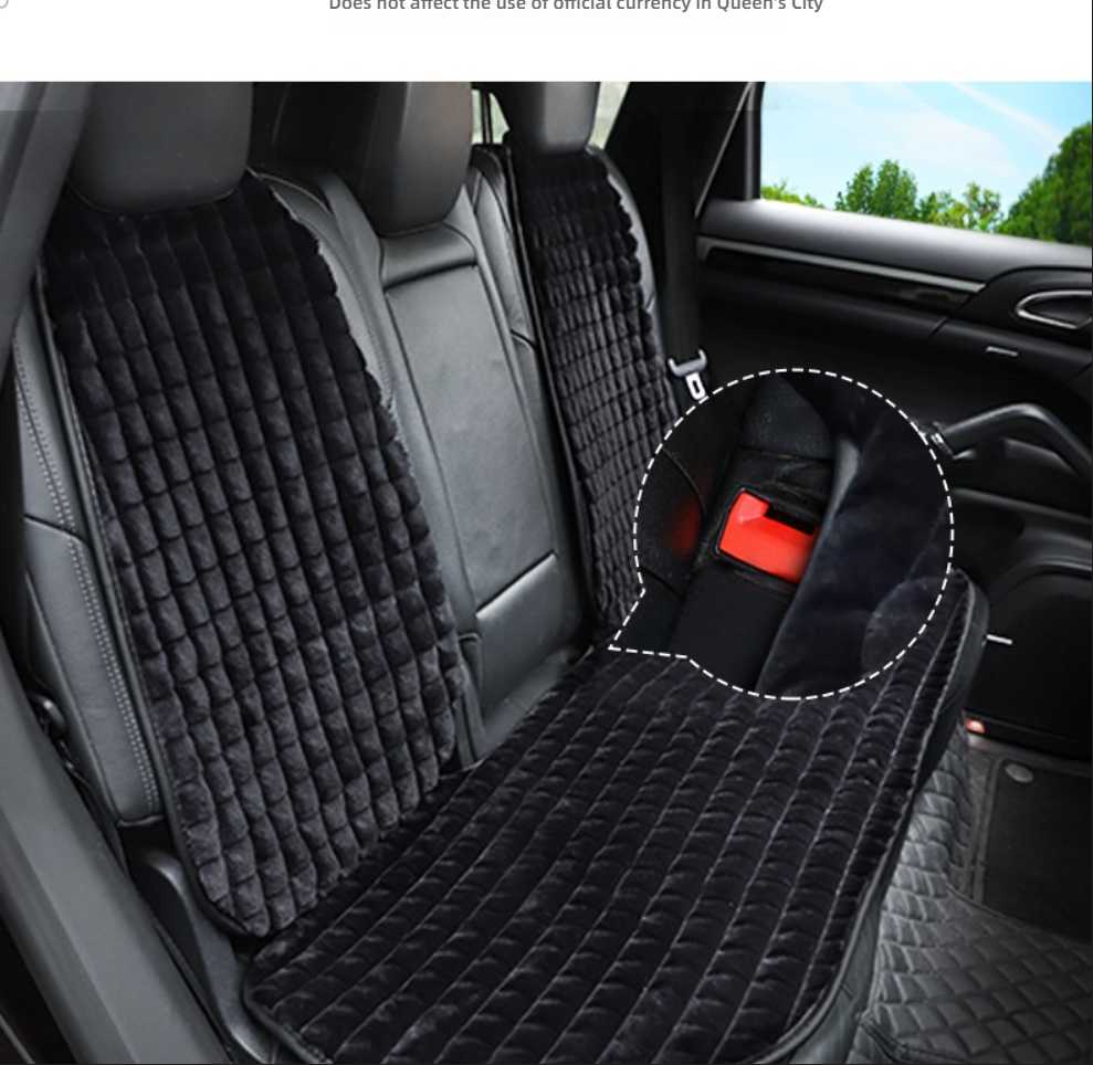 Plush Car Seat Cushion - Warm & Comfortable | Wholesale & Custom - Image 9