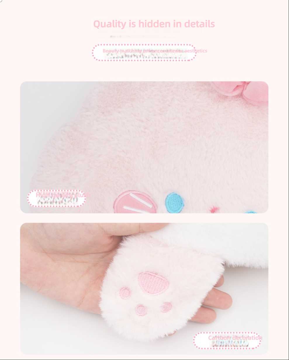 Cute Cartoon Cat Car Seat Cushion - Soft & Warm | Wholesale & Custom Logo - Image 6