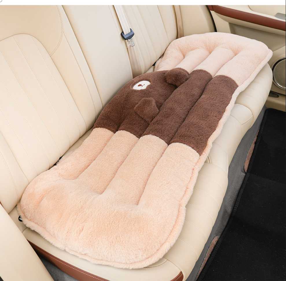 Adorable Bear Car Seat Cushion - Soft & Warm | Wholesale & Custom Logo - Image 13