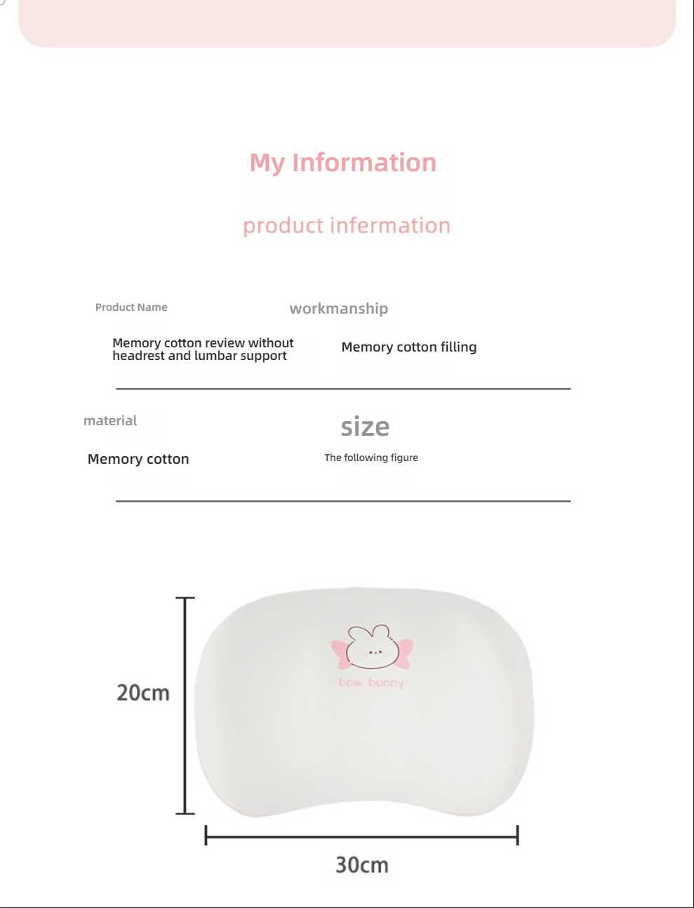 Cute Rabbit Car Headrest - Soft & Breathable | Wholesale & OEM - Image 9