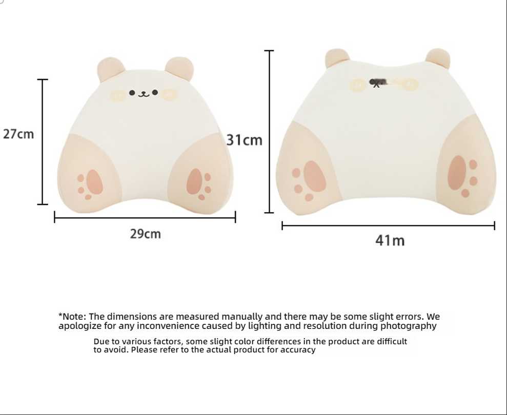 Memory Foam 3D Rabbit Car Pillow - Soft & Breathable | Wholesale & Custom - Image 10