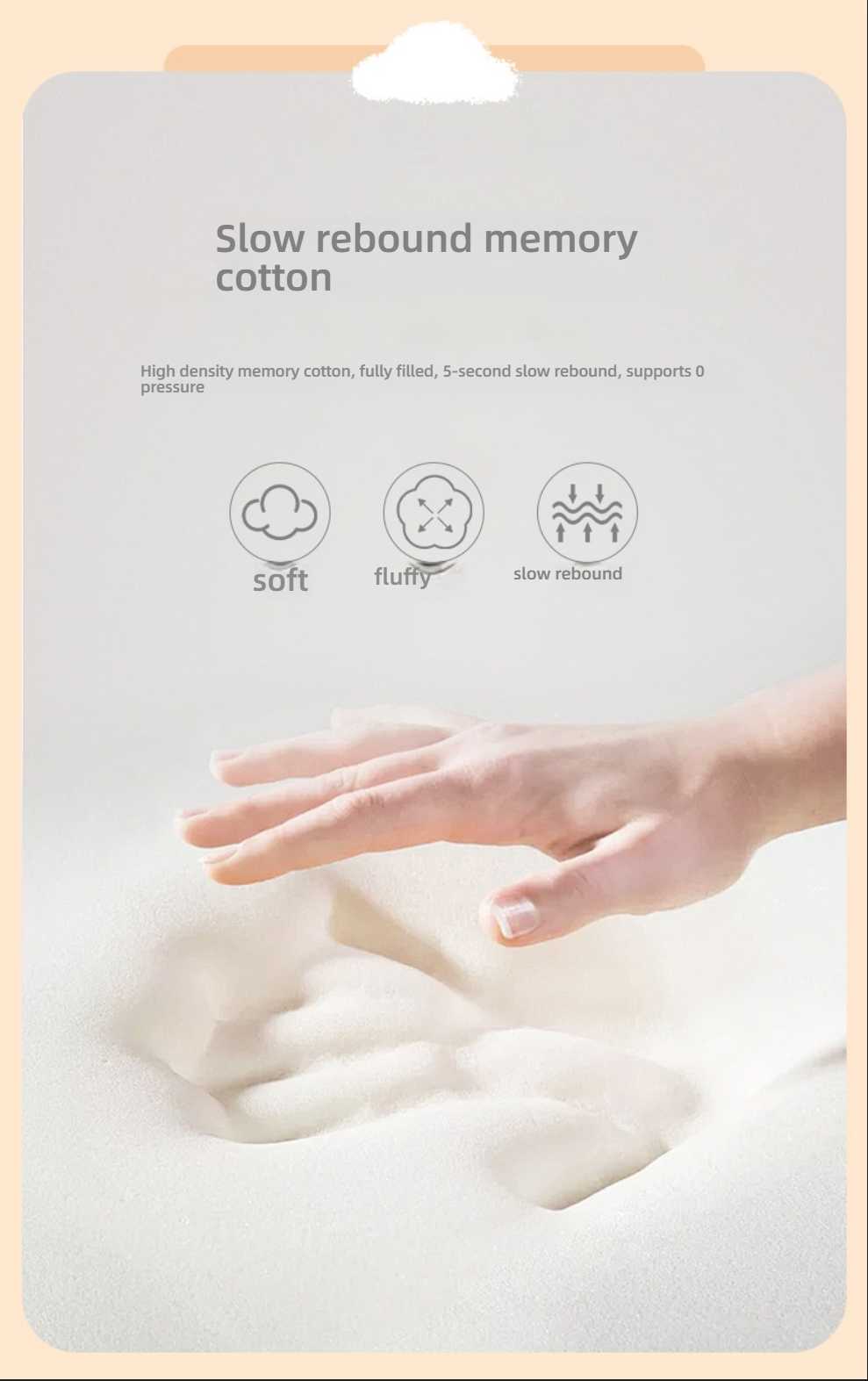 Miffy Car Lumbar Pillow - Memory Foam & Comfort | Wholesale & Custom Logo - Image 7