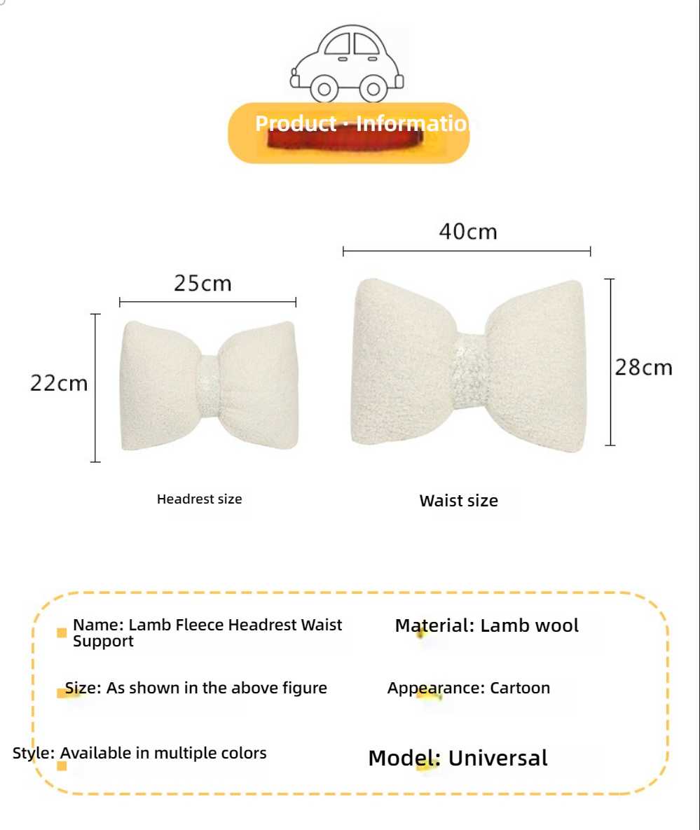 Car Headrest Neck Pillow - Soft & Comfortable | Wholesale & Custom - Image 5