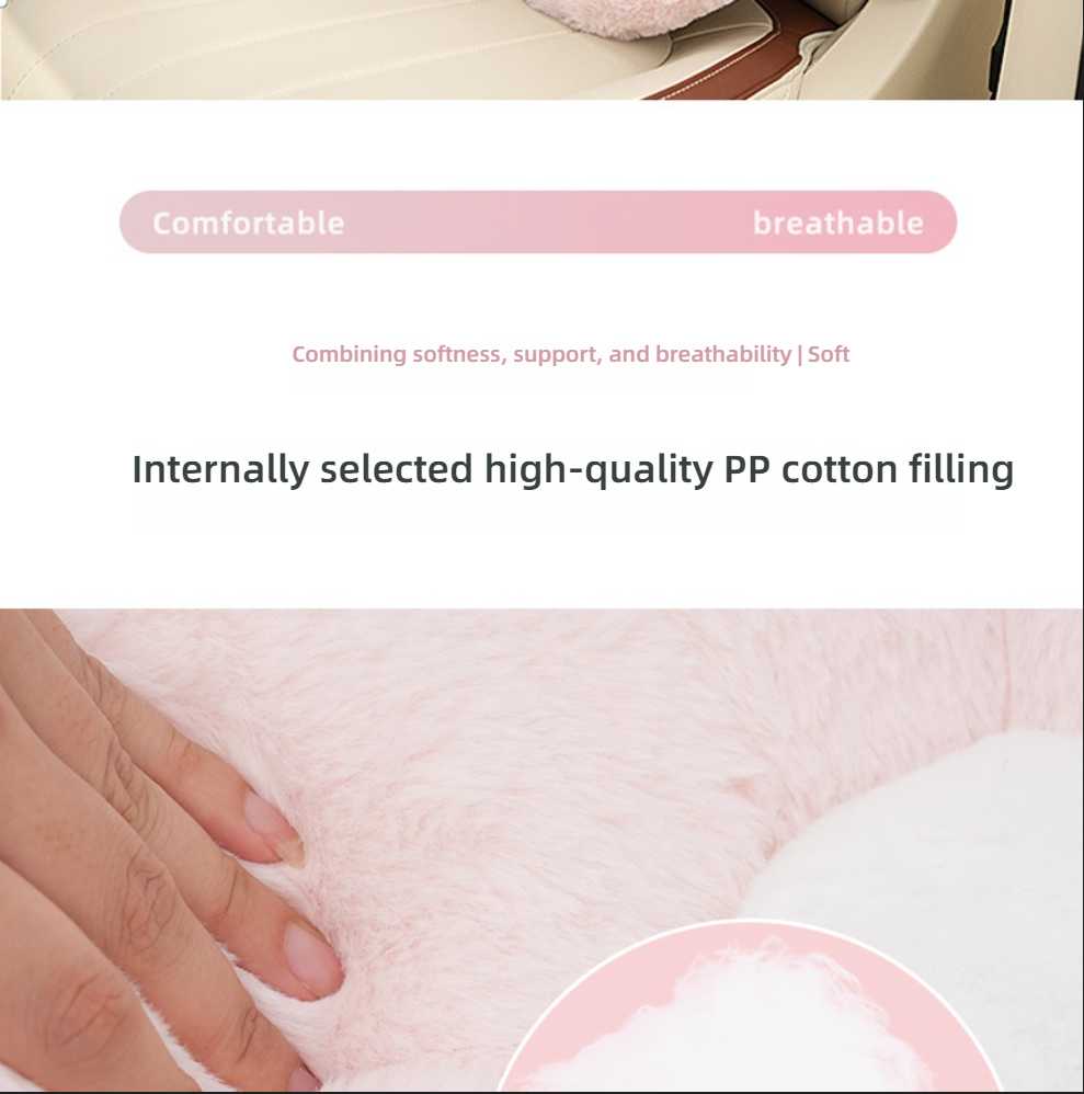 Floral Car Neck Pillow - Soft & Comfortable | Wholesale & Custom Logo - Image 10
