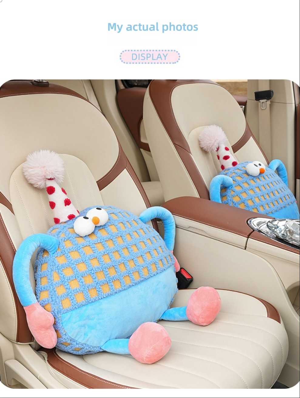 Cute Monster Car Pillow - Soft & Comfortable | Wholesale & Custom Logo - Image 10