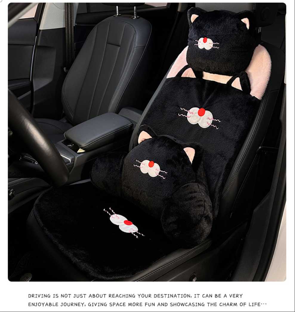Cute Cat Car Neck Pillow - Soft & Comfortable | Wholesale & Custom - Image 16