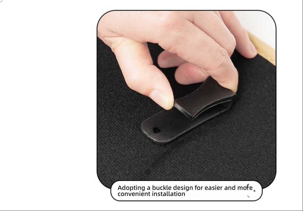 Cartoon Car Kick Mat - Leather Print | Wholesale & Custom Logo - Image 11