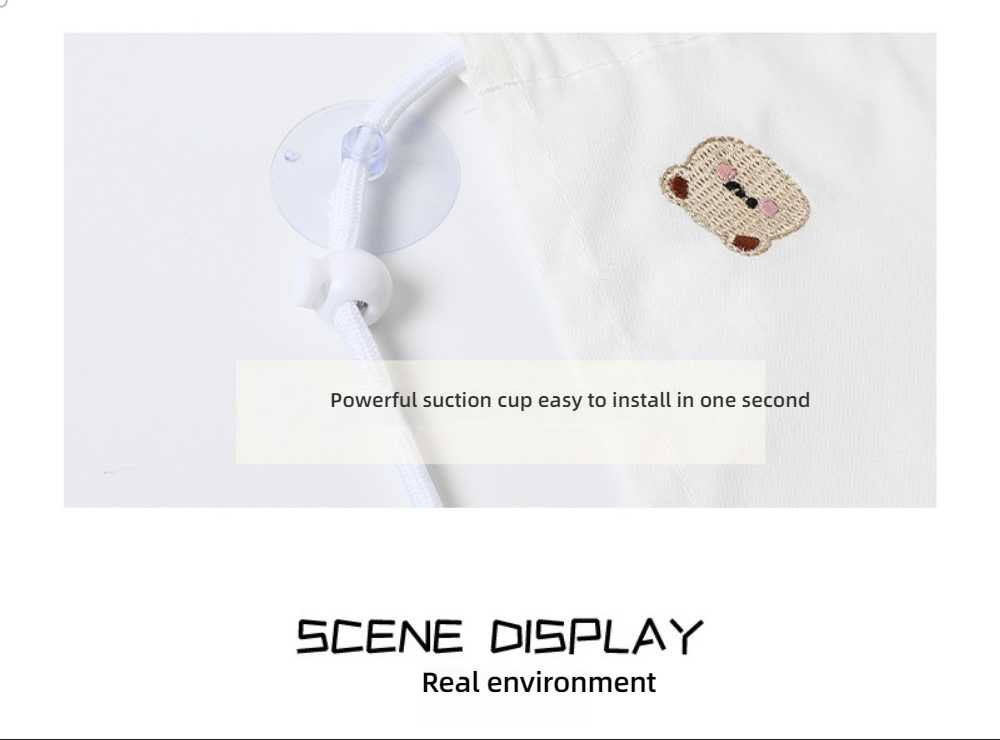 Cute Cartoon Car Sunshade - Summer Cool & Soft | Wholesale & Custom - Image 7