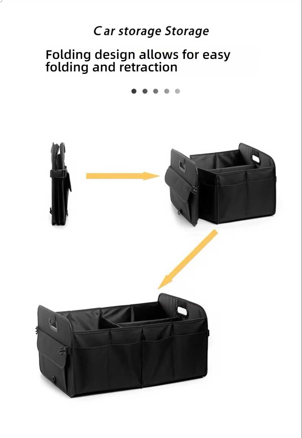 Car Trunk Organizer - Oxford Cloth & Large Capacity | Wholesale & Custom - Image 10