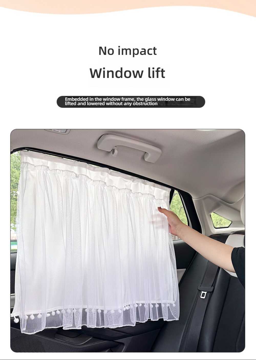 Car Sun Shade Curtain - Summer Cooling | Wholesale & Custom Logo - Image 7