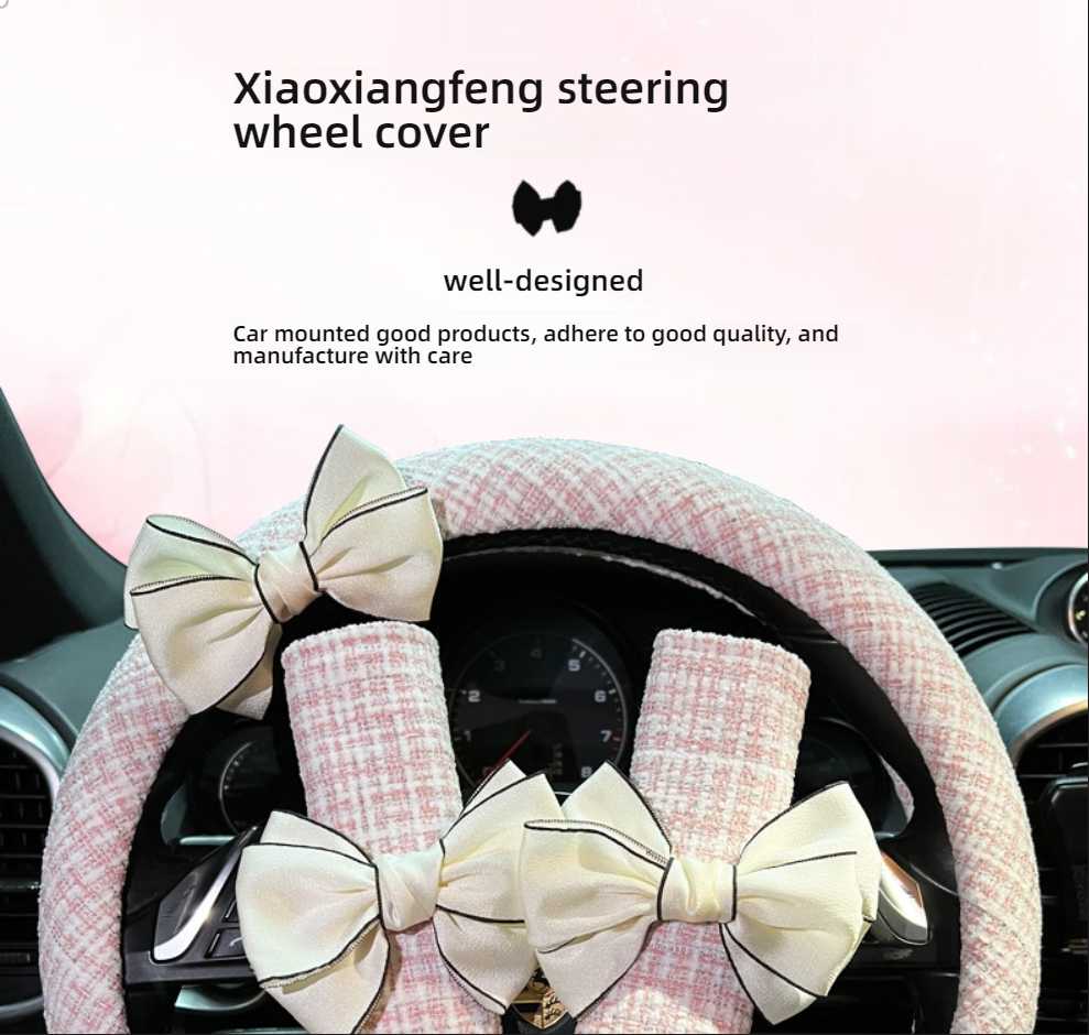 Cotton Linen Steering Wheel Cover - Soft & Breathable | Wholesale & Custom - Image 1