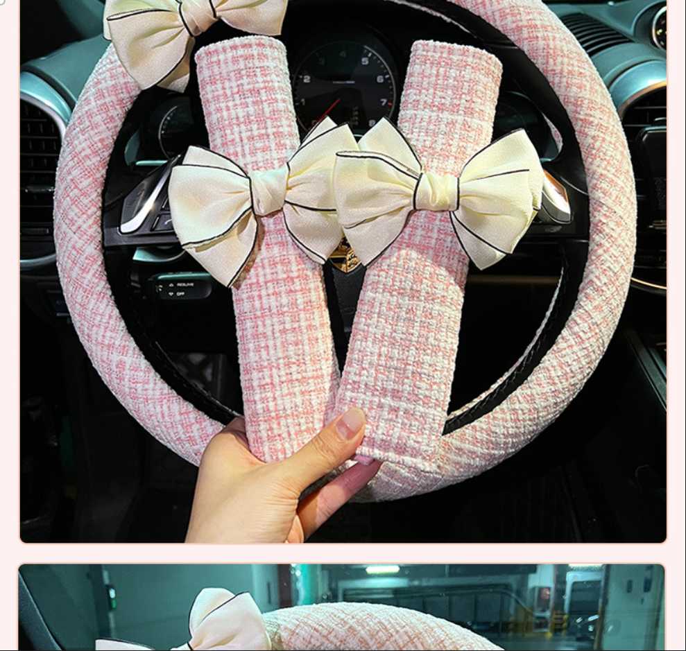 Cotton Linen Steering Wheel Cover - Soft & Breathable | Wholesale & Custom - Image 10
