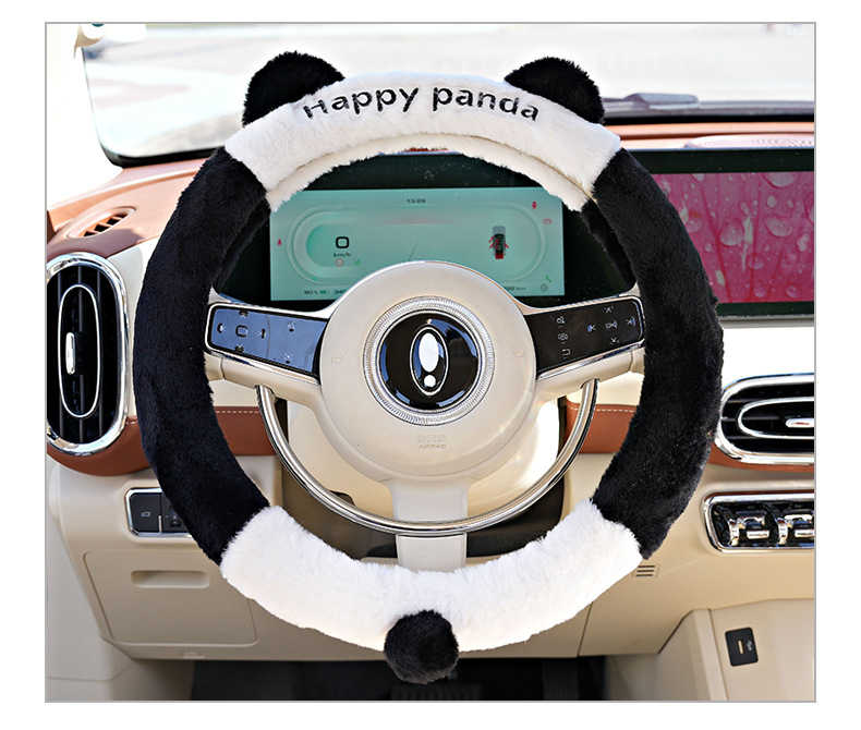 Cute Cartoon Car Steering Wheel Cover - Soft & Non-Slip | Wholesale & Custom Logo - Image 10