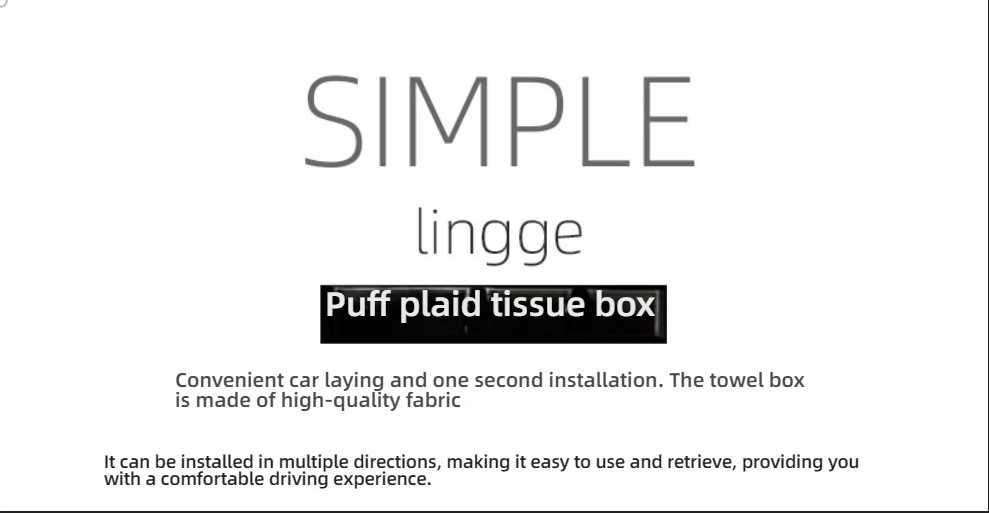 Car Tissue Box - Premium Puff Design | Wholesale & Custom Logo - Image 4