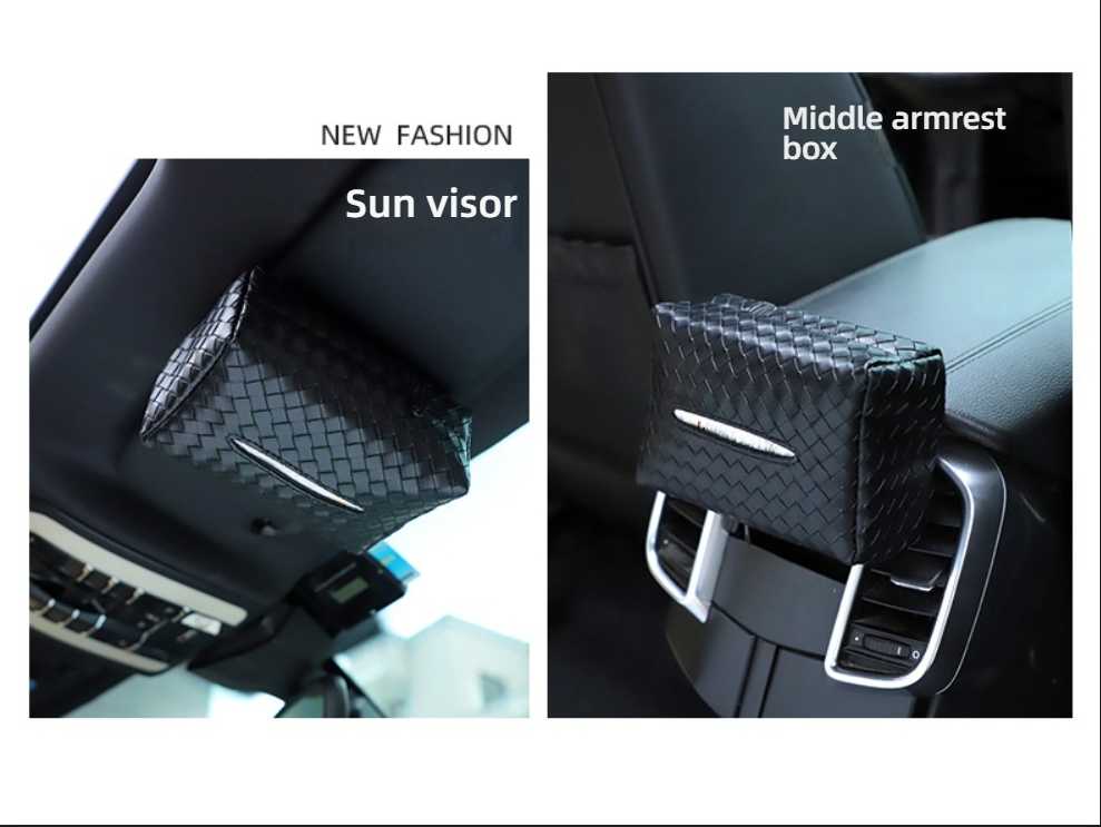 Woven Cartoon Car Tissue Box - Stylish & Durable | Wholesale & Custom - Image 11