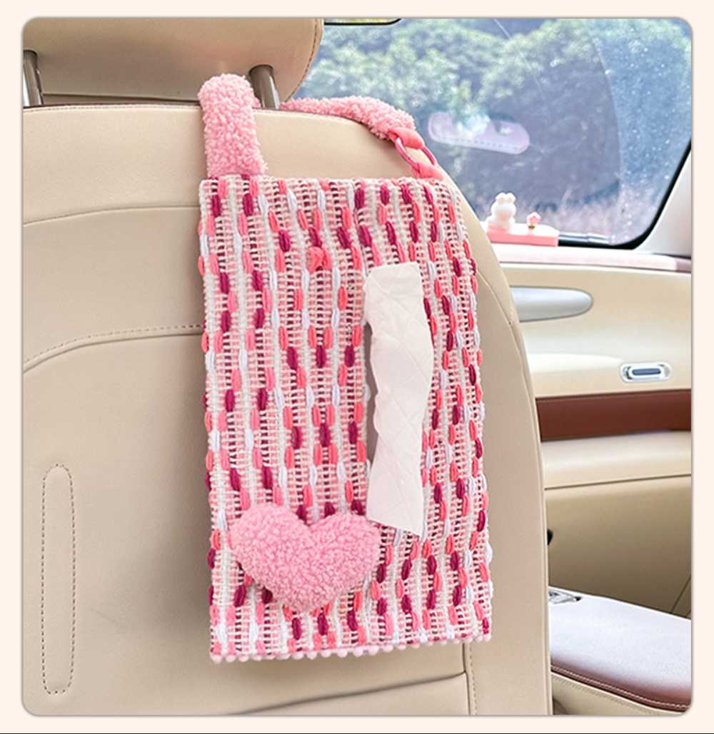 Cute Car Tissue Box - Stylish Heart Design | Wholesale & Custom Logo - Image 12