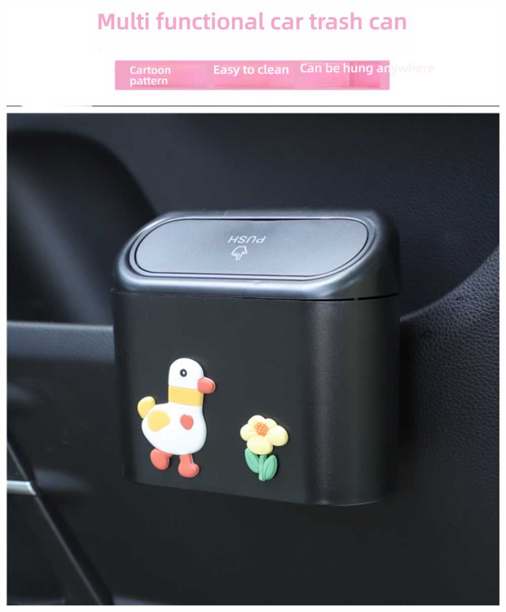 Car Trash Bin - Cartoon Multifunctional | Wholesale & Custom Logo - Image 1