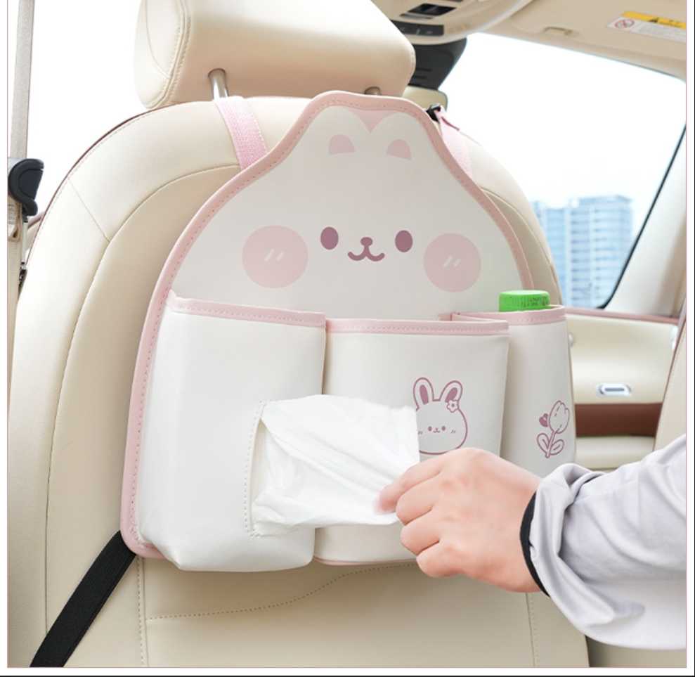 Car Backseat Organizer - Durable Cartoon Leather | Wholesale & Custom - Image 19