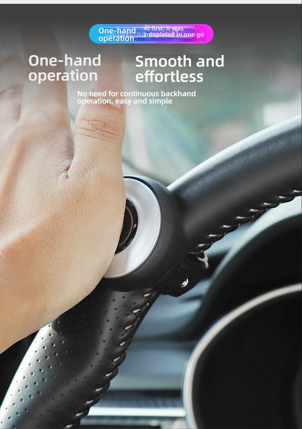Steering Wheel Power Assist - Non-Slip & Effortless | Wholesale & Custom - Image 9