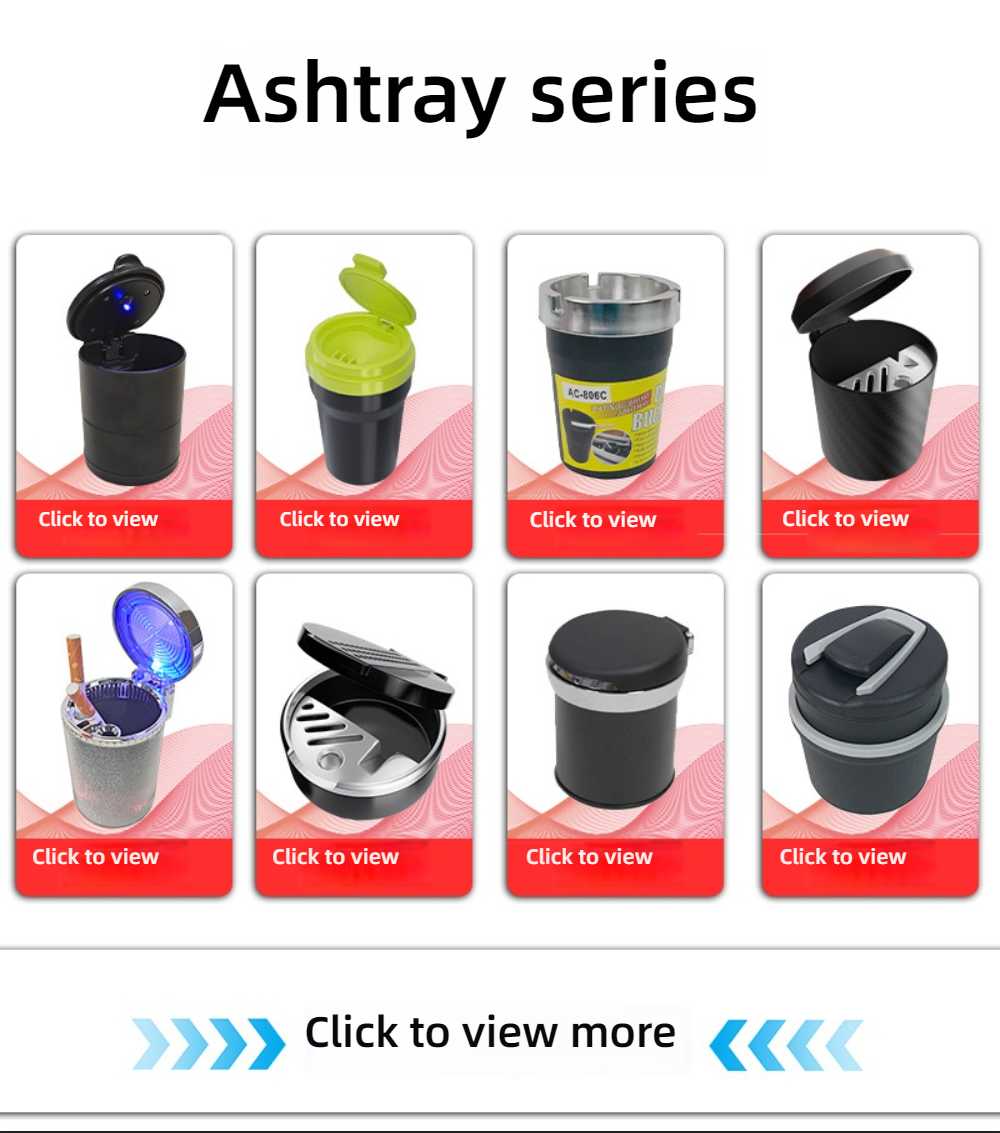 Car Ashtray with Lid - Smokeproof & Stylish | Wholesale & Custom Logo - Image 1
