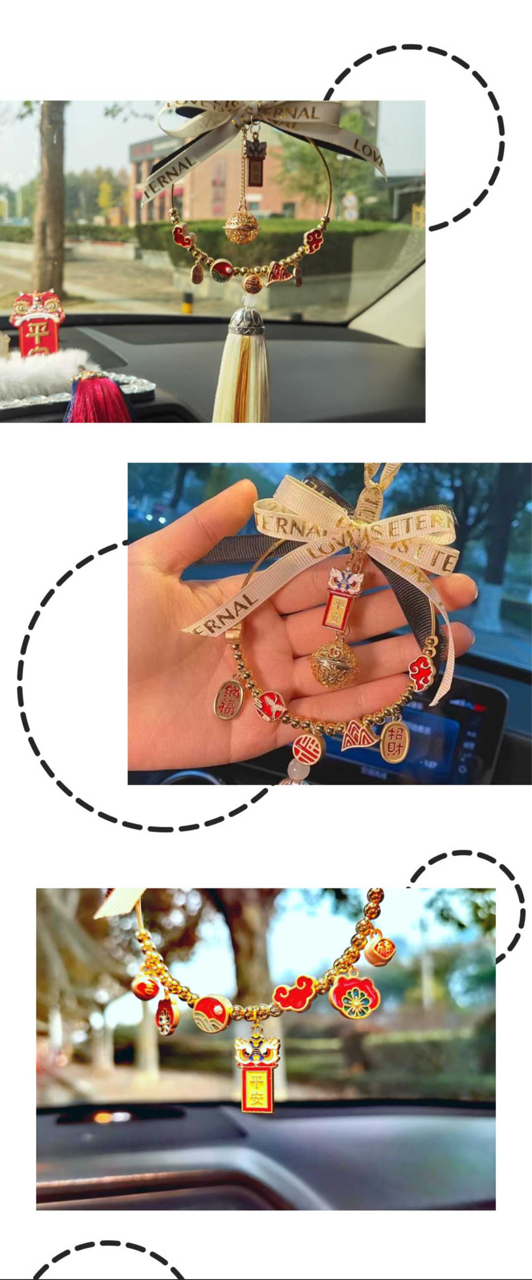 Chinese Style Car Hanging - Handcrafted & Auspicious | Wholesale & Custom - Image 1
