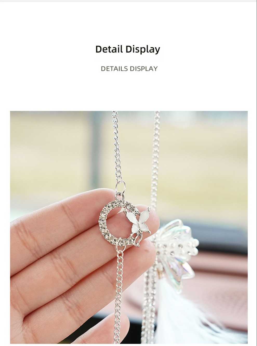 Feather Car Hanging Ornament - Stylish & Elegant | Wholesale & Custom - Image 7