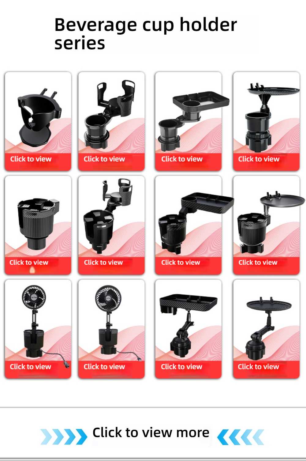 Multifunctional Car Cup Holder - Adjustable & Durable | Wholesale & Custom - Image 1