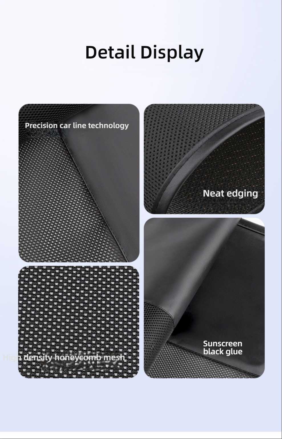 Magnetic Car Sun Shade - Dual Layer & Insulated | Wholesale & Custom - Image 12