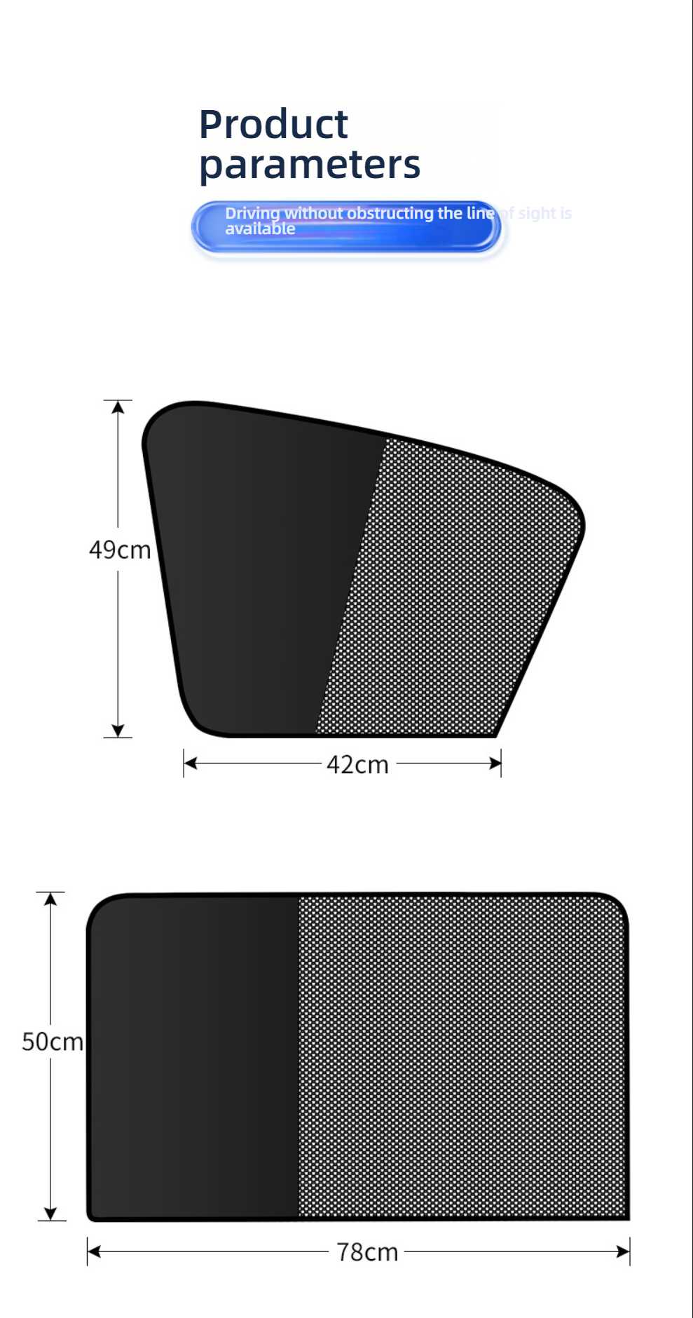 Magnetic Car Sunshade - Dual Layer & Magnetic | Wholesale & Custom - Image 14