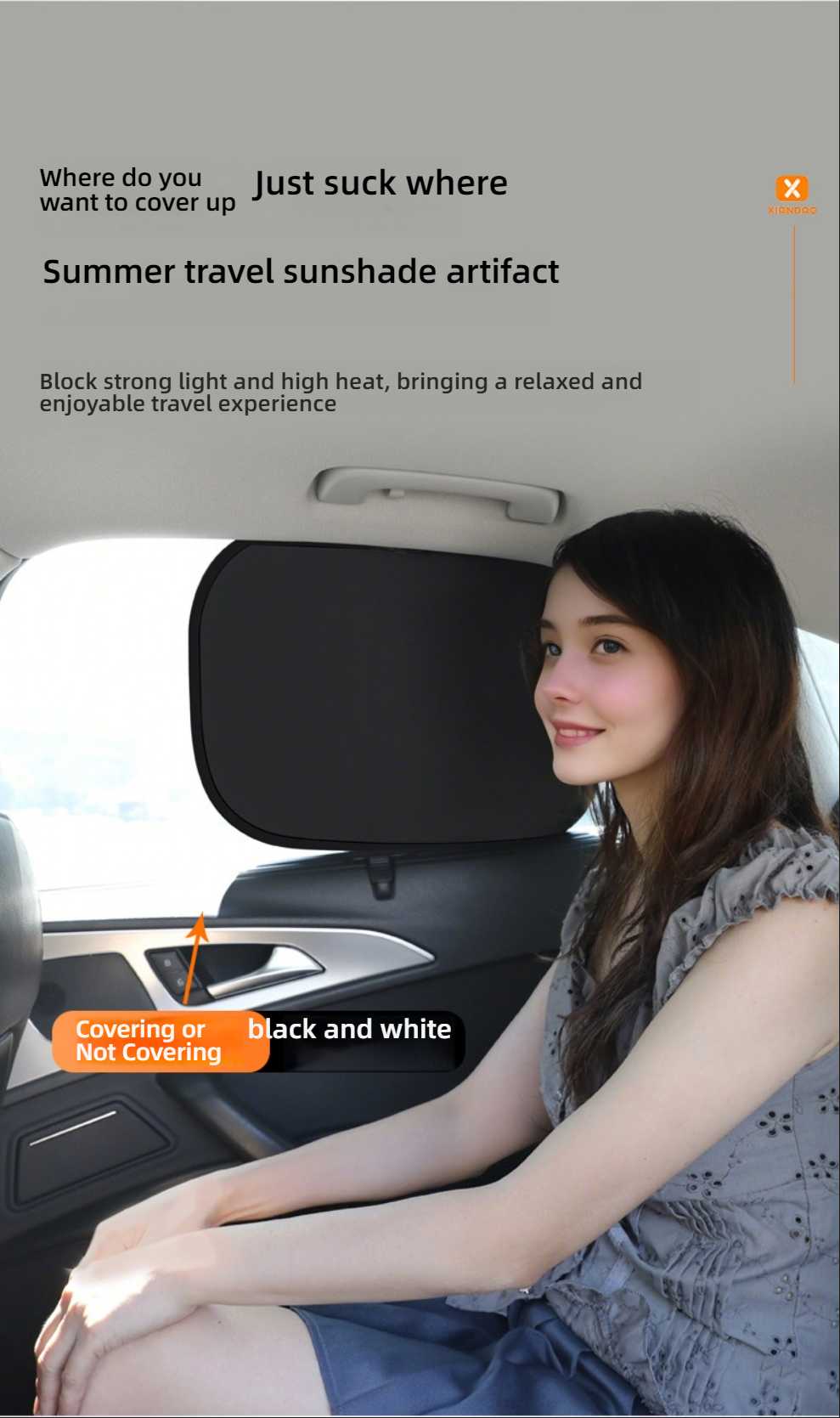 Car Sun Shade - Static Cling & Heat Insulation | Wholesale & Custom - Image 11