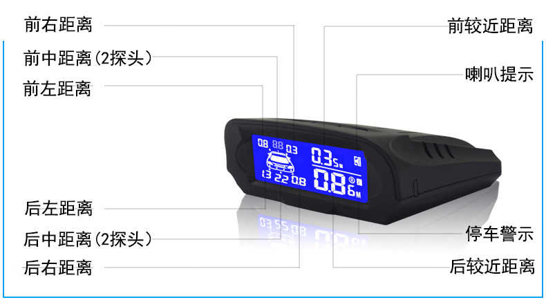 4-Sensor Backup Radar - Reliable Parking Aid | Wholesale & Custom - Image 7