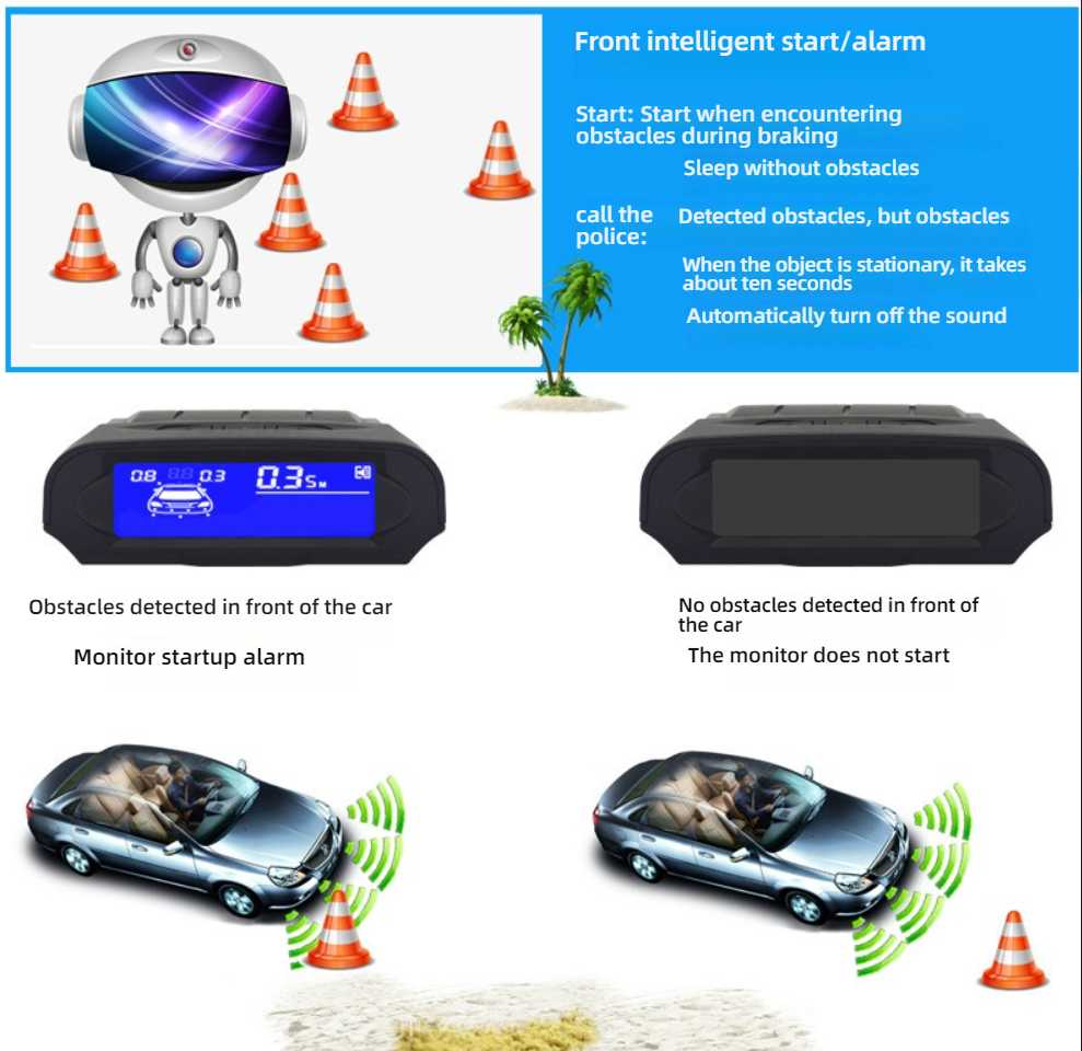 4-Sensor Backup Radar - Reliable Parking Aid | Wholesale & Custom - Image 8