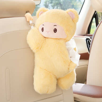 Cute Bear Car Tissue Box - Soft & Adorable | Wholesale & Custom Logo - Image 13