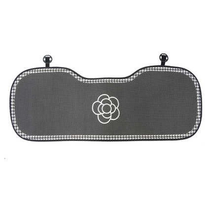 Houndstooth Edge Chrysanthemum Car Seat Cushion - Soft & Breathable | Wholesale & Custom Logo - Image 8