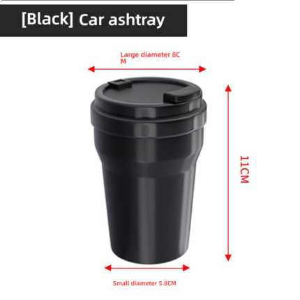 Multifunctional Car Ashtray - Portable & Customizable | Wholesale & OEM - Image 8