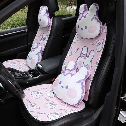 Cute Rabbit Car Seat Cushion - Non-Slip & Soft | Wholesale & OEM