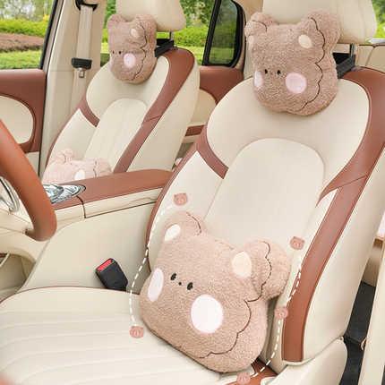 Steam Plush Bear Car Pillow - Soft & Comfortable | Wholesale & Custom Logo