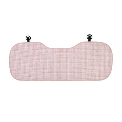 Chic Car Seat Cushion - Summer Comfort & Non-Slip | Wholesale & Custom - Chanel-style pink seat cushions in the back row