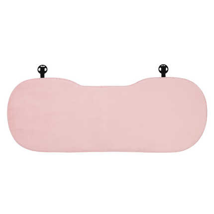 Fluffy Car Seat Cushion - Soft & Warm | Wholesale & Custom Logo - Pink rabbit fur seat cushions in the back