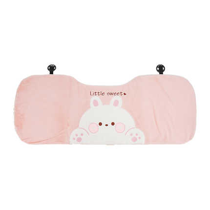Cute Rabbit Car Seat Cushion - Soft & Warm | Wholesale & Custom Logo - European mink embroidered rabbit back row